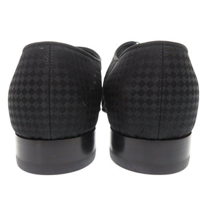 新品同様 ルイ ヴィトン シルクサテン サイズ6 ブラック ドレスシューズ ビジネスシューズ LV 1385【中古】LOUIS VUITTON メンズ