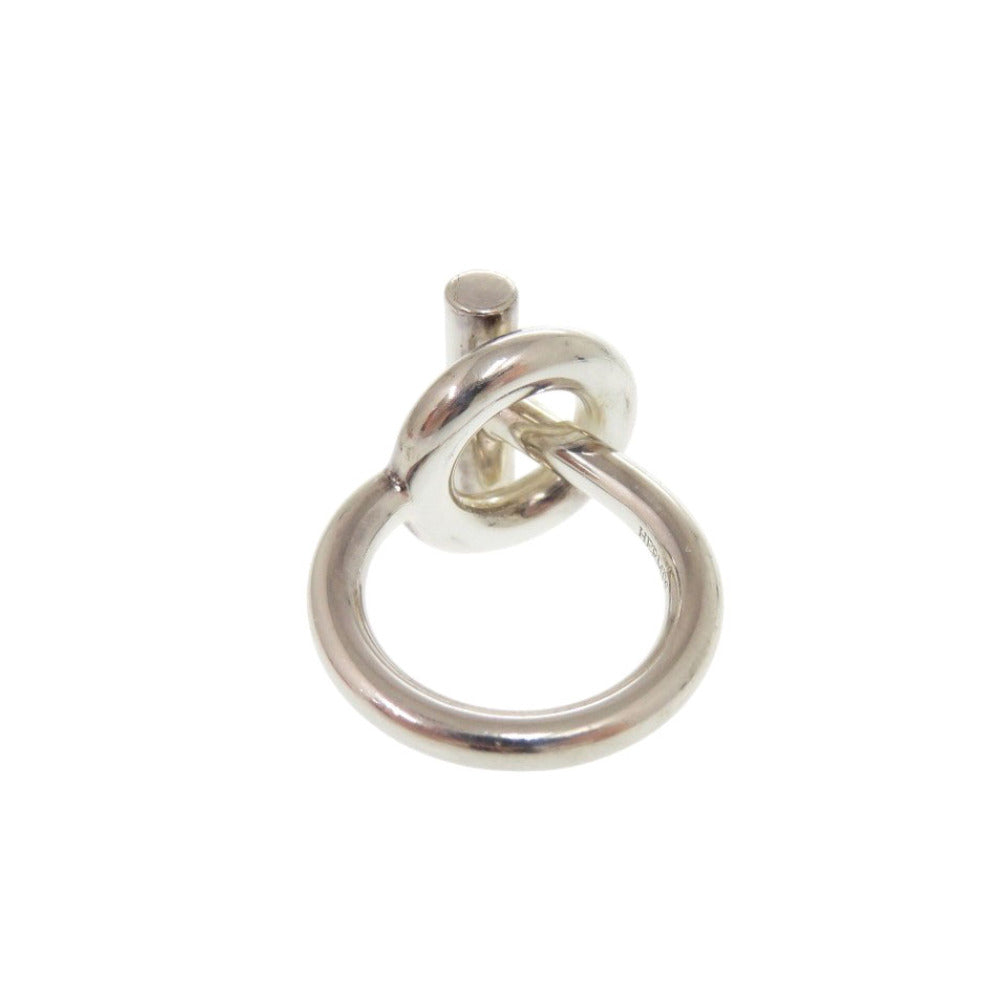 美品 エルメス エシャぺ シルバー925 #48 約5.5号 指輪 リング 1387【中古】HERMES