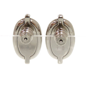 未使用 エルメス ミニ マイヨン マロングラッセ メタル ピアス ベージュ 1398【中古】HERMES