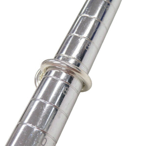 美品 エルメス エシャぺ シルバー925 サイズ約7号 シルバー リング 指輪 1399【中古】HERMES