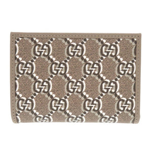 未使用 グッチ GGシャドウ ミディアムウォレット 795060 レザー ブラウン 二つ折り財布 1402【中古】GUCCI