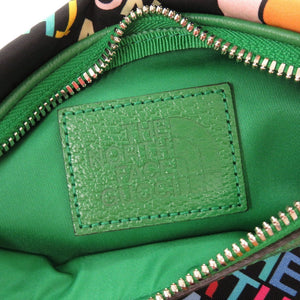 未使用品 グッチ × ザ ノースフェイス 650299 ナイロン マルチカラー ボディバッグ 1407【中古】GUCCI