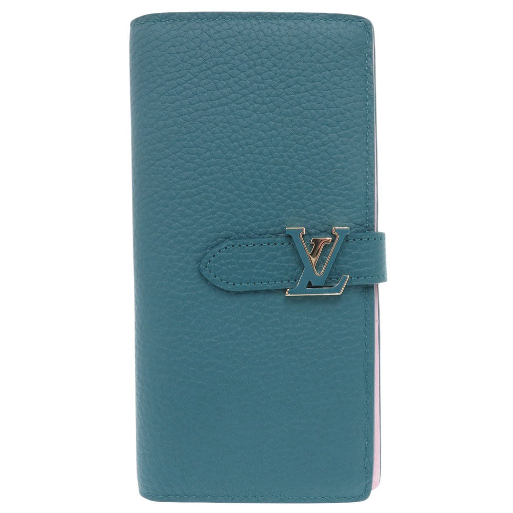 未使用品 ルイ ヴィトン LVヴェルティカル ウォレット M81499 トリヨンレザー コルヴェール 長財布 LV 1411【中古】LOUIS VUITTON