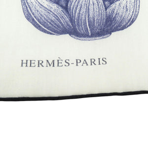 未使用品 エルメス カレ90 ヤシの目録 INDEX PALMARUMU スカーフ カシミヤ BLANK 1415【中古】HERMES