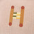 未使用 エルメス ボリードポーチ 25 MM クレイジーH コットン オレンジ 1417【中古】HERMES