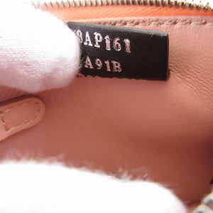 新品同様 フェンディ ピーカブー 8AP161 レザー ピンク カードケース コインケース フラグメントケース 1420【中古】FENDI