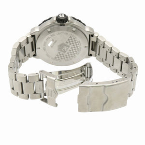 美品 タグホイヤー フォーミュラ1 デイト WAU1110.BA0858 クオーツ 腕時計 SS ブラック 黒文字盤 1443【中古】TAG HEUER メンズ