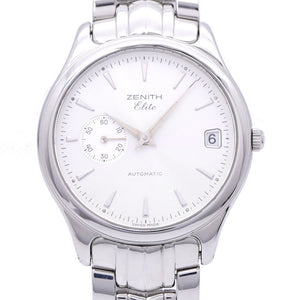 美品 ゼニス クラス エリート 02.0040.680 自動巻き 腕時計 SS シルバー文字盤 1438【中古】ZENITH メンズ