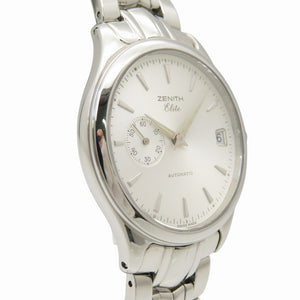 美品 ゼニス クラス エリート 02.0040.680 自動巻き 腕時計 SS シルバー文字盤 1438【中古】ZENITH メンズ