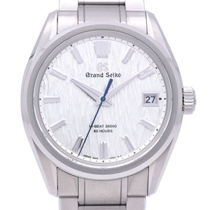 新品同様 グランドセイコー ディズニー 100 リミテッドエディション SLGH023 / 9SA5-00C0 白樺 自動巻き 腕時計 シルバー文字盤 1439【中古】SEIKO メンズ