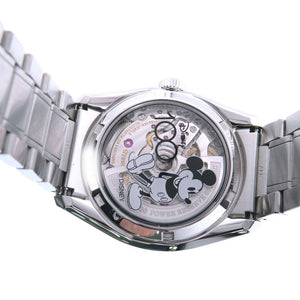 新品同様 グランドセイコー ディズニー 100 リミテッドエディション SLGH023 / 9SA5-00C0 白樺 自動巻き 腕時計 シルバー文字盤 1439【中古】SEIKO メンズ