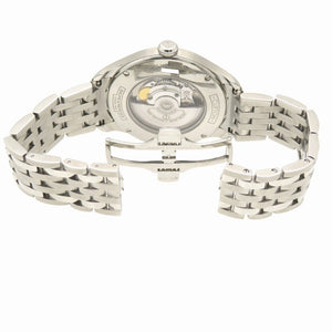 美品 ボーム＆メルシェ クリフトン 65717 自動巻き 腕時計 ベージュ/ゴールド 1440【中古】Baume & Mercier メンズ