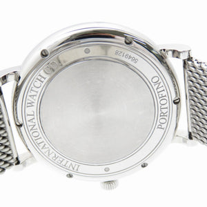 新品同様 IWC ポートフィノ IWIW356505 自動巻き 腕時計 SS シルバー文字盤 1444【中古】インターナショナルウォッチカンパニー メンズ