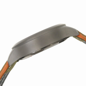 未使用 ブレラ オロロジ エテルノ クロノ BRET3C4304 クオーツ 腕時計 SS/レザー グレー文字盤 1446【中古】BRERA OROLOGI メンズ