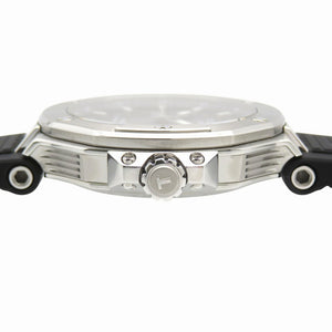 新品同様 ティソ T-レース パワーマティック80 T141.807.17.051.00 自動巻き 腕時計 SS ブラック 黒文字盤 1451【中古】TISSOT メンズ