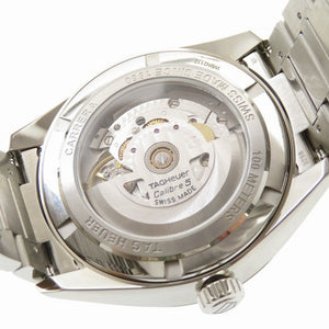 新品同様 タグホイヤー カレラ キャリパー5 WBN2112.BA0639 自動巻き 腕時計 SS ブルー 青文字盤 ネイビー 1455【中古】TAG HEUER メンズ