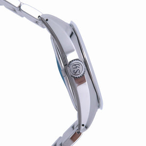 新品同様 グランドセイコー ヘリテージコレクション スプリングドライブ SBGA467/9R65-0DY0 自動巻き 腕時計 SS ブラック 黒文字盤 1462【中古】GRAND SEIKO セイコー パワーリザーブ メンズ