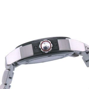 美品 オリス アドバンスド デイデイト 裏スケ 01.735.7641 自動巻き 腕時計 ステンレススチール グレー 1464【中古】ORIS メンズ