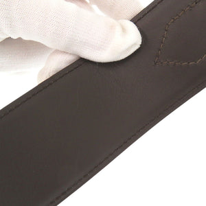 新品同様 エルメス スカーフ専用ベルト レザー ブラウン □K刻印(2007年製) ベルト 1478【中古】HERMES