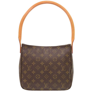 美品 ルイ ヴィトン ルーピングMM モノグラム M51146 ショルダーバッグ LV 1482【中古】LOUIS VUITTON