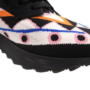 新品同様 エミリオ プッチ ジャカードニットスニーカー スニーカー ジャカード マルチカラー 1503【中古】Emilio Pucci