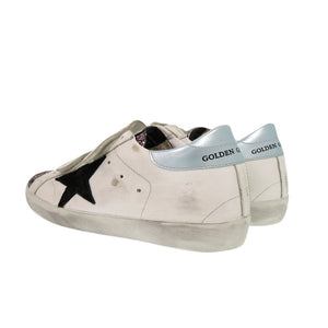 未使用 ゴールデングース OLD SCHOOL G36WS206 B6 サイズ35 グリッター レザー ホワイト スニーカー 白 1509【中古】GOLDEN GOOSE