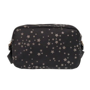 未使用 ケイトスペード 星柄 ポーチ付き ナイロン ブラック ショルダーバッグ 黒 1532【中古】Kate Spade