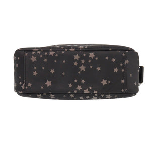 未使用 ケイトスペード 星柄 ポーチ付き ナイロン ブラック ショルダーバッグ 黒 1532【中古】Kate Spade