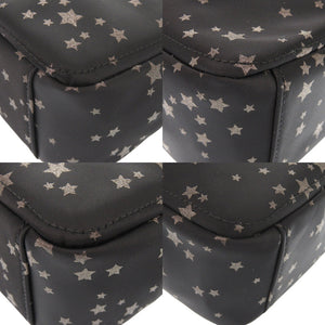 未使用 ケイトスペード 星柄 ポーチ付き ナイロン ブラック ショルダーバッグ 黒 1532【中古】Kate Spade