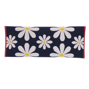 新品同様 マルニ DAISY SHOPPING BAG デイジーショッピングバッグ 花柄 SHMP0076A0  ポリエステル レッド ネイビー トートバッグ 1539【中古】MARNI