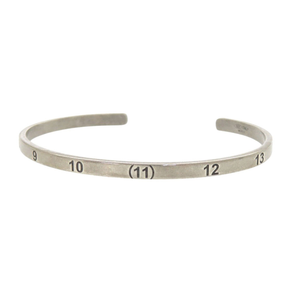 美品 メゾン マルジェラ SI8UY0003 シルバー925 ブレスレット バングル 1541【中古】Maison Margiela