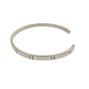 美品 メゾン マルジェラ SI8UY0003 シルバー925 ブレスレット バングル 1541【中古】Maison Margiela