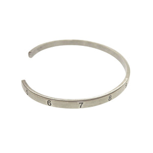 美品 メゾン マルジェラ SI8UY0003 シルバー925 ブレスレット バングル 1541【中古】Maison Margiela