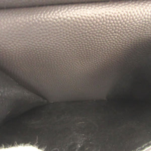 美品 サンローランパリ 396303 レザー グレー 2つ折り財布 財布 1552【中古】SAINT LAURENT PARIS