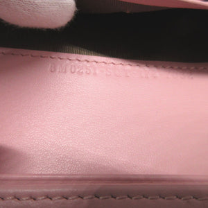 新品同様 フェンディ 8M0251 コンチネンタルウォレット モンスター レザー ピンク 2つ折り長財布 財布 1555【中古】FENDI