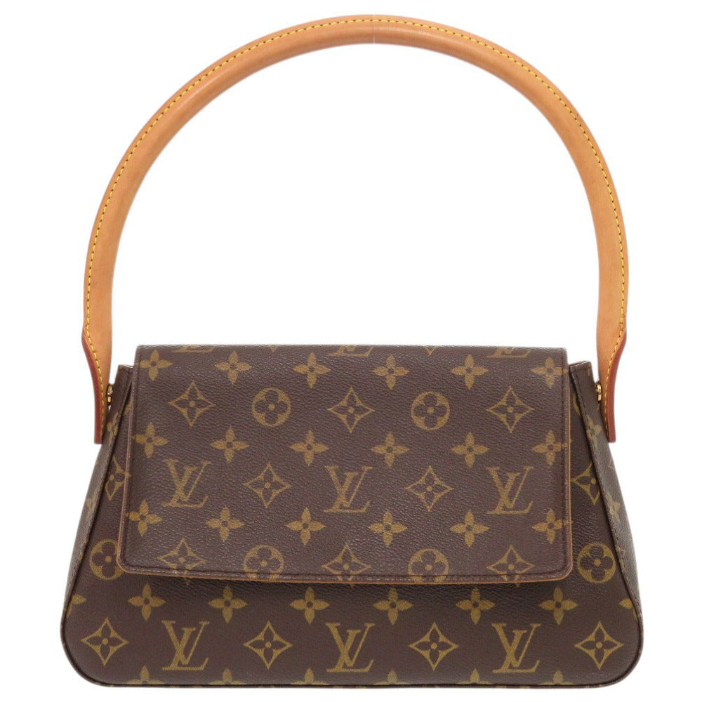 美品 ルイ ヴィトン ミニルーピング モノグラム M51147 ハンドバッグ LV 1556【中古】LOUIS VUITTON