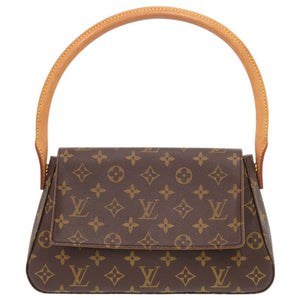 美品 ルイ ヴィトン ミニルーピング モノグラム M51147 ハンドバッグ LV 1556【中古】LOUIS VUITTON