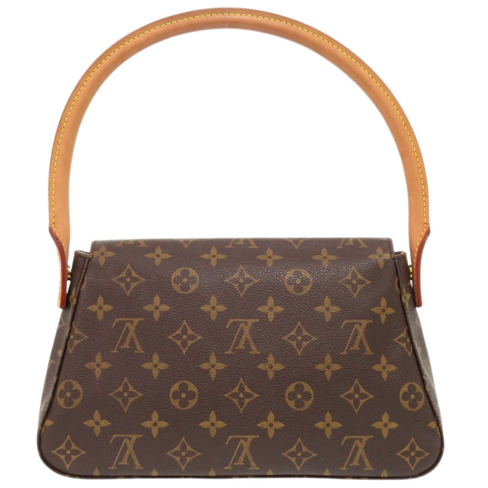 美品 ルイ ヴィトン ミニルーピング モノグラム M51147 ハンドバッグ LV 1556【中古】LOUIS VUITTON