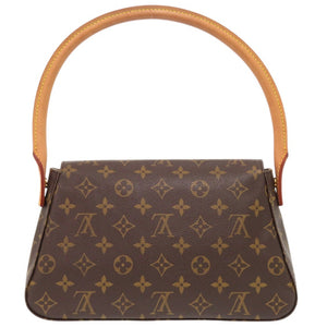 美品 ルイ ヴィトン ミニルーピング モノグラム M51147 ハンドバッグ LV 1556【中古】LOUIS VUITTON