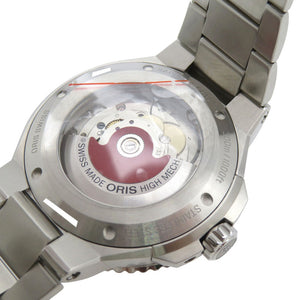 新品同様 オリス アクイス デイト アップサイクル 01 733 7787 4150 自動巻き 腕時計 SS マルチカラー 1617【中古】ORIS メンズ