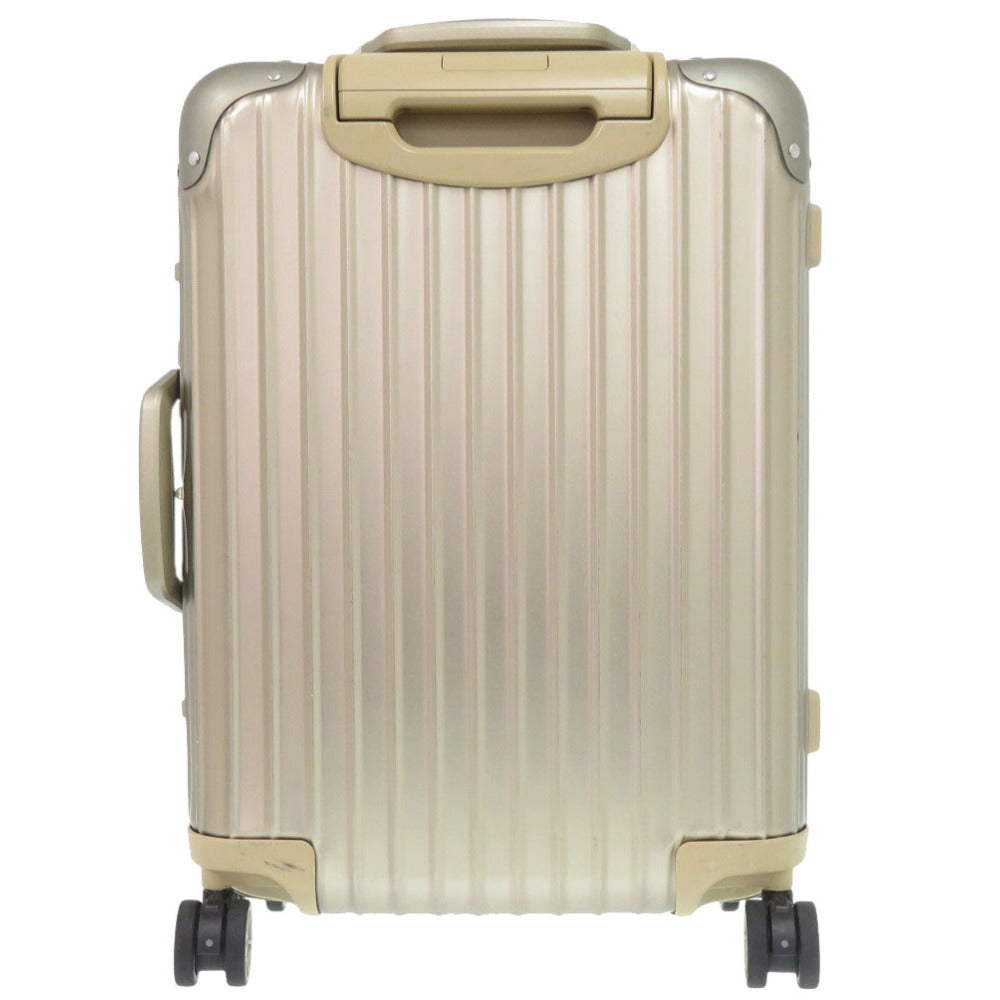 美品 リモワ 9235203400 アルミ ゴールド キャリーバッグ 1644【中古】RIMOWA