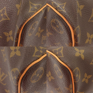 美品 ルイ ヴィトン スピーディ40 モノグラム M41522 ブラウン ハンドバッグ LV 0011【中古】LOUIS VUITTON