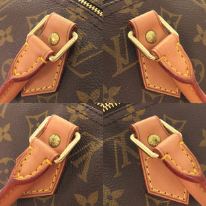 美品 ルイ ヴィトン スピーディ40 モノグラム M41522 ブラウン ハンドバッグ LV 0011【中古】LOUIS VUITTON