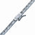 美品 バケットカット ダイヤ 10.050ct Pt900/K18WG ネックレス ダイヤモンド/Pt900 / K18WG シルバー 0024【中古】メンズ