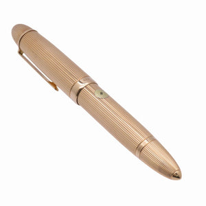 美品 モンブラン 18K 金無垢 万年筆 K18イエローゴールド 52.3g 0033【中古】MONTBLANC