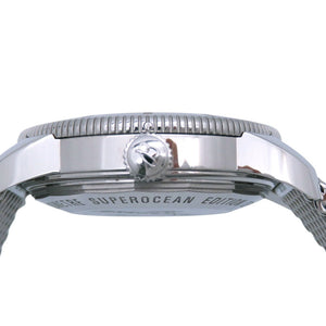 美品 ブライトリング スーパーオーシャン ヘリテージ AB2010 自動巻き 腕時計 SS ブラック 黒文字盤 0037【中古】BREITLING メンズ