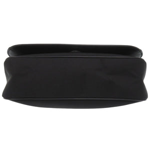 新品同様 グッチ ウェビングライン ショルダーバッグ 斜め掛け 630921 キャンバス レザー ブラック 0058【中古】GUCCI