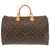 美品 ルイ ヴィトン スピーディ40 モノグラム M41522 ブラウン ハンドバッグ LV 0070【中古】LOUIS VUITTON