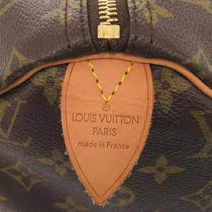 美品 ルイ ヴィトン スピーディ40 モノグラム M41522 ブラウン ハンドバッグ LV 0070【中古】LOUIS VUITTON