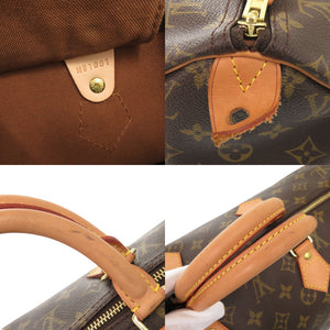 美品 ルイ ヴィトン スピーディ40 モノグラム M41522 ブラウン ハンドバッグ LV 0070【中古】LOUIS VUITTON